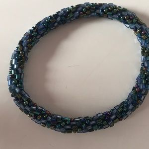 Blue lily and Laura bracelet